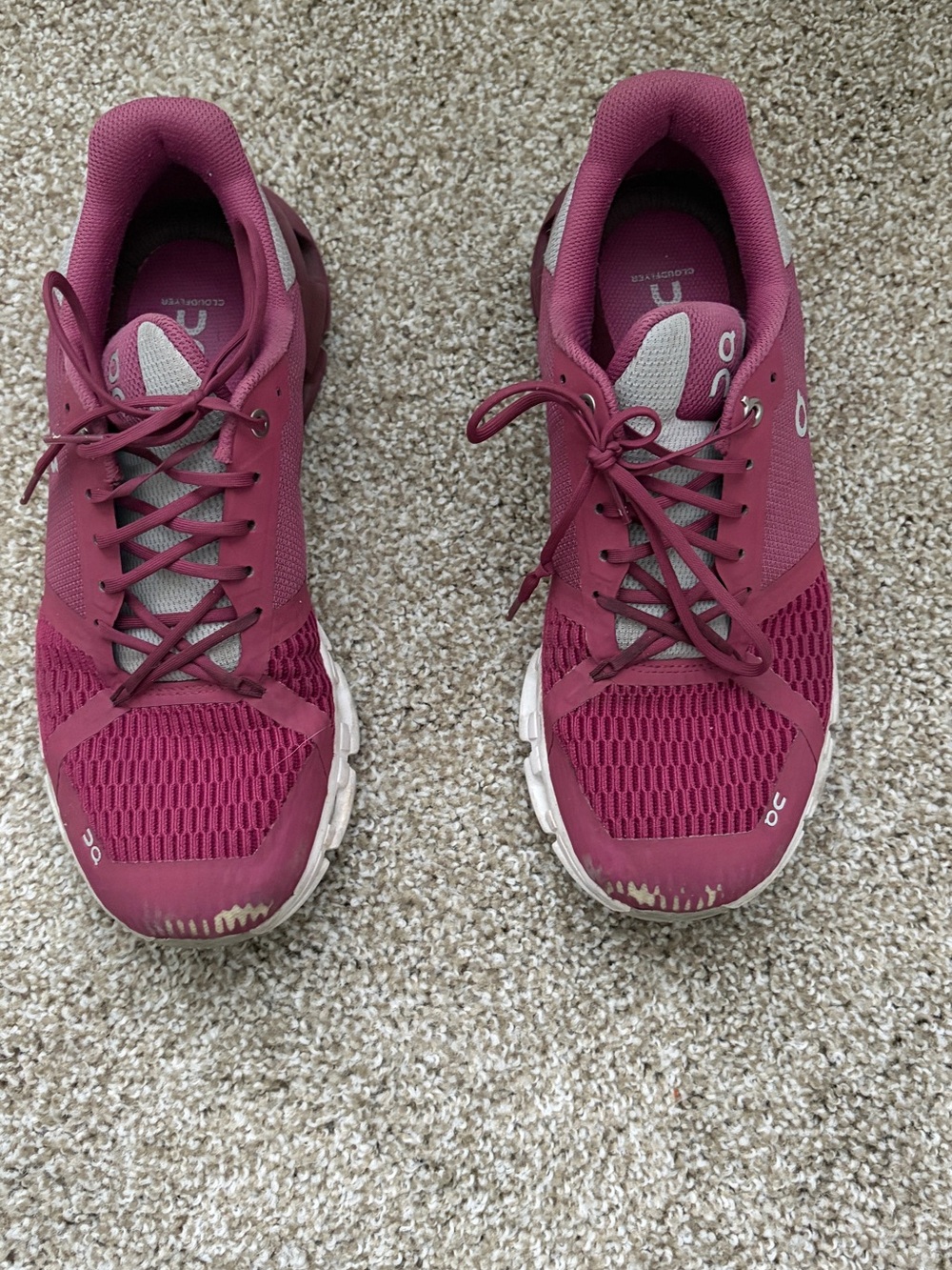 On Running Women's Cloud Running Shoes - Raspberry Pink